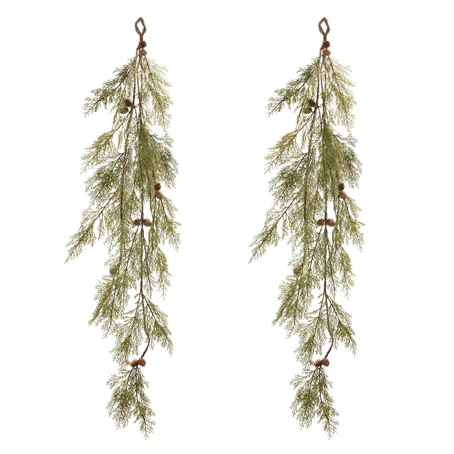 Pine and Pinecone Garland (Set of 2)