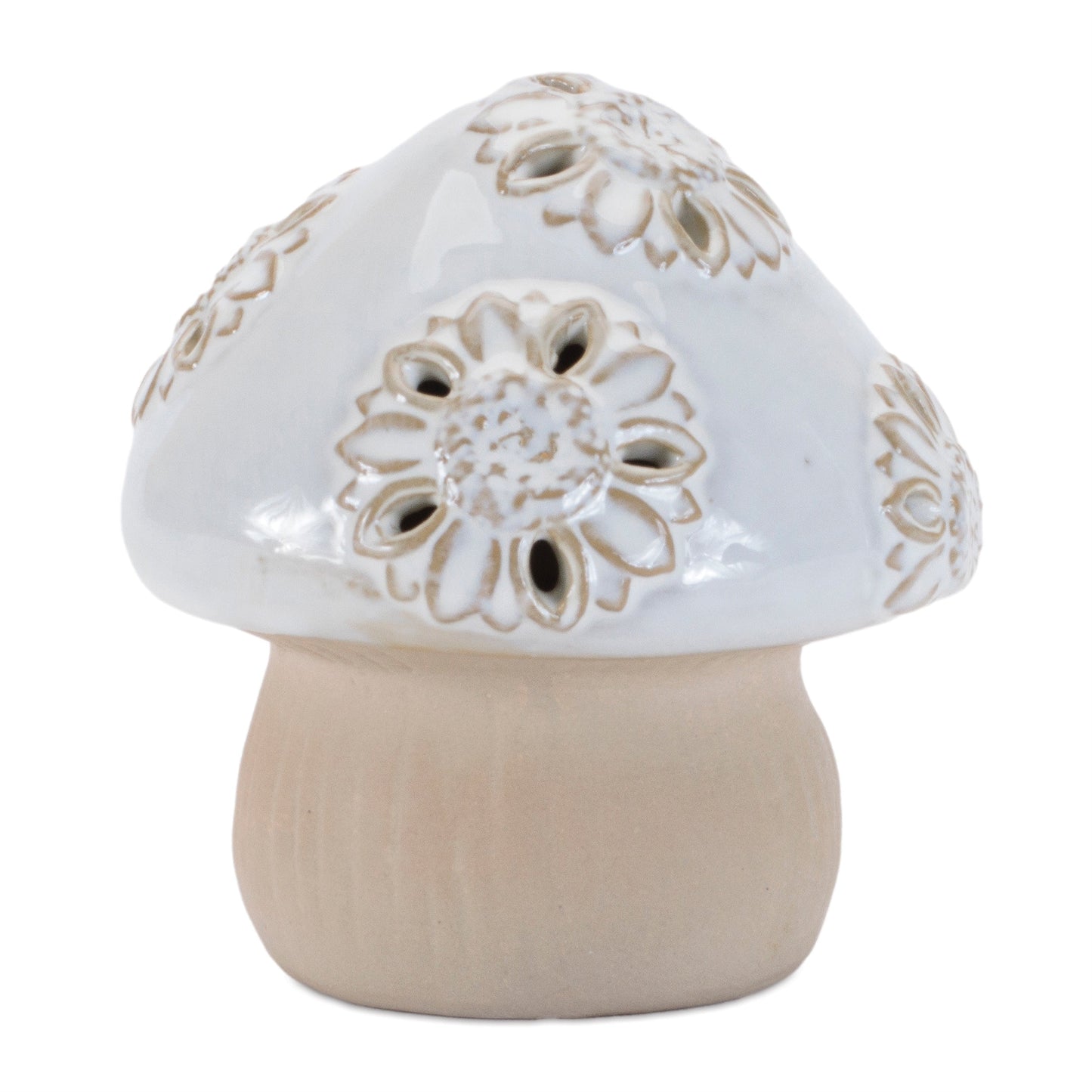 Porcelain Mushroom Decor (Set of 6)