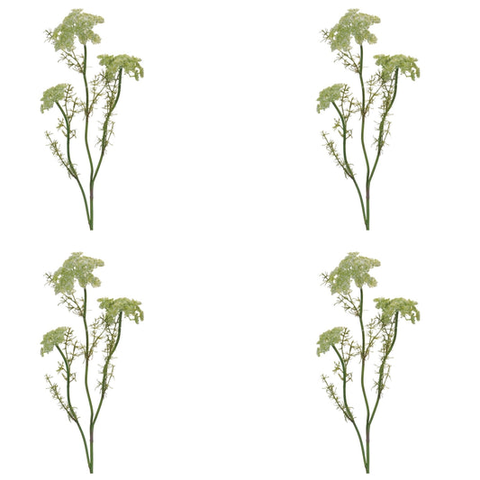 Queen AnneÕs Lace Floral Spray (Set of 4)