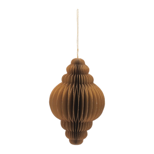 Paper Drop Ornament Set of 6