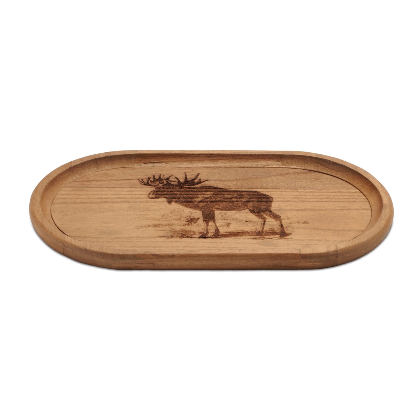 Woodland Moose Wood Trays (Set of 2)