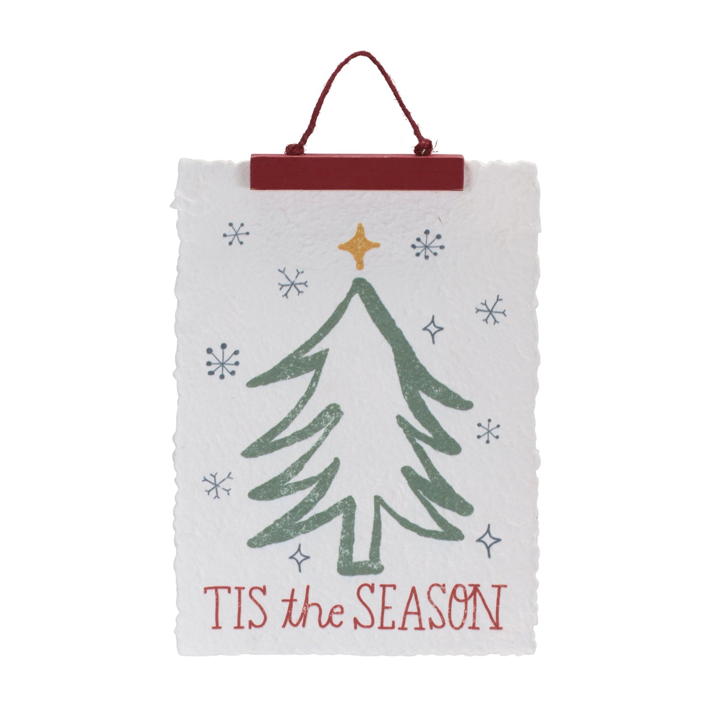 Merry Christmas & Tis the Season Tree Banner (Set of 2)