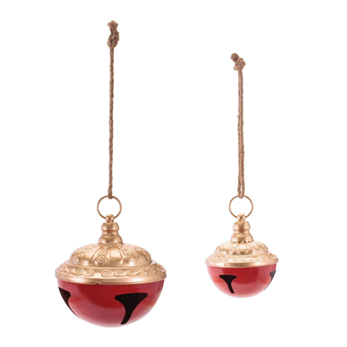 Decorative Jingle Bell Ornament (Set of 2)