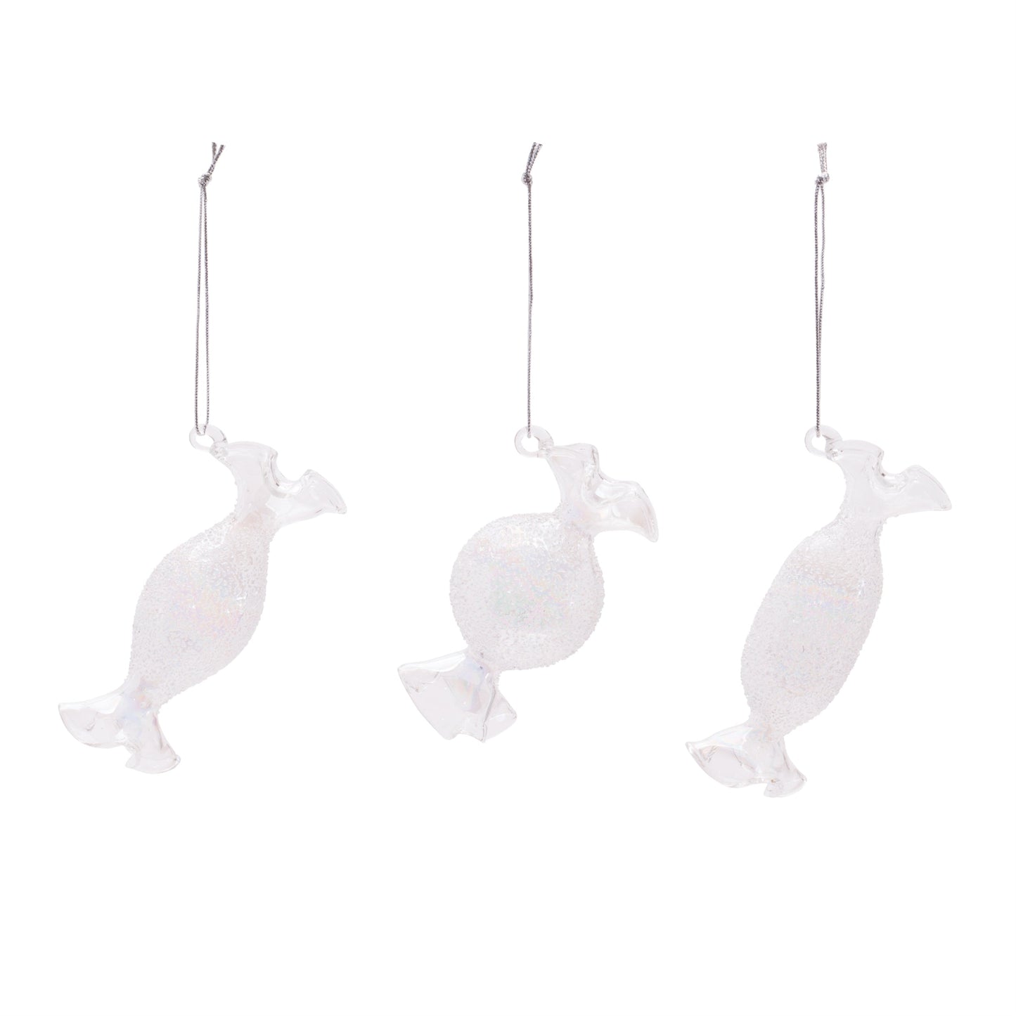 Glass Candy Ornament Set of 24