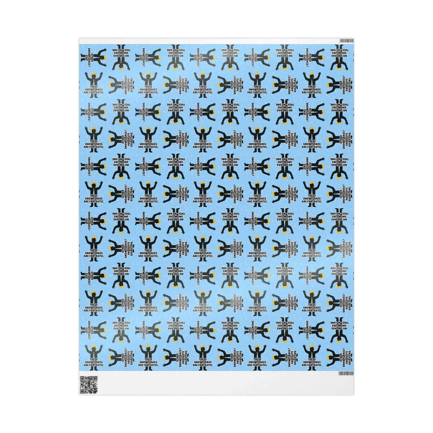 “World-Class Snowflakes” Political Parody Gift Wrap