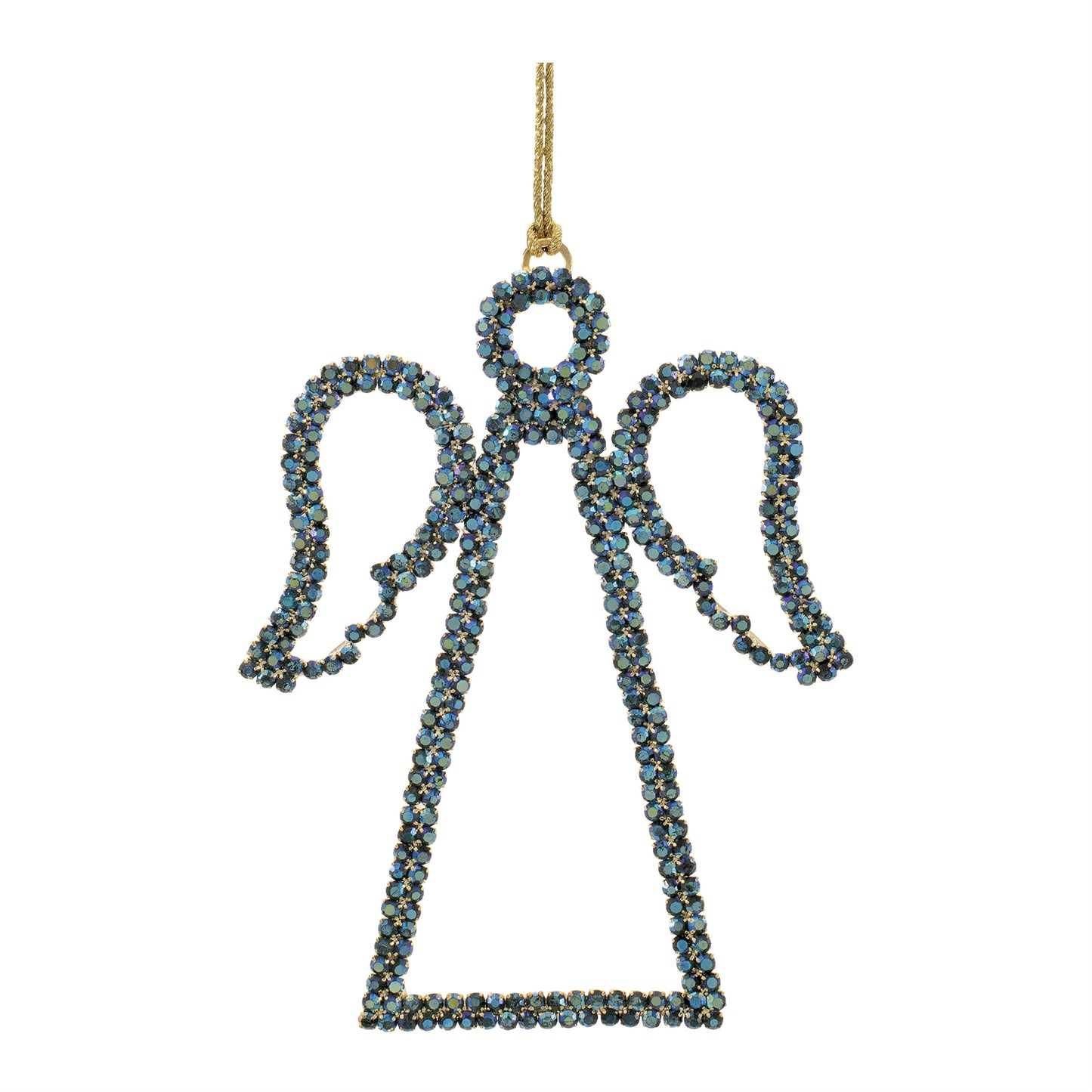 Angel Ornament Set of 4 Ð 5.25"H Iron & Acrylic