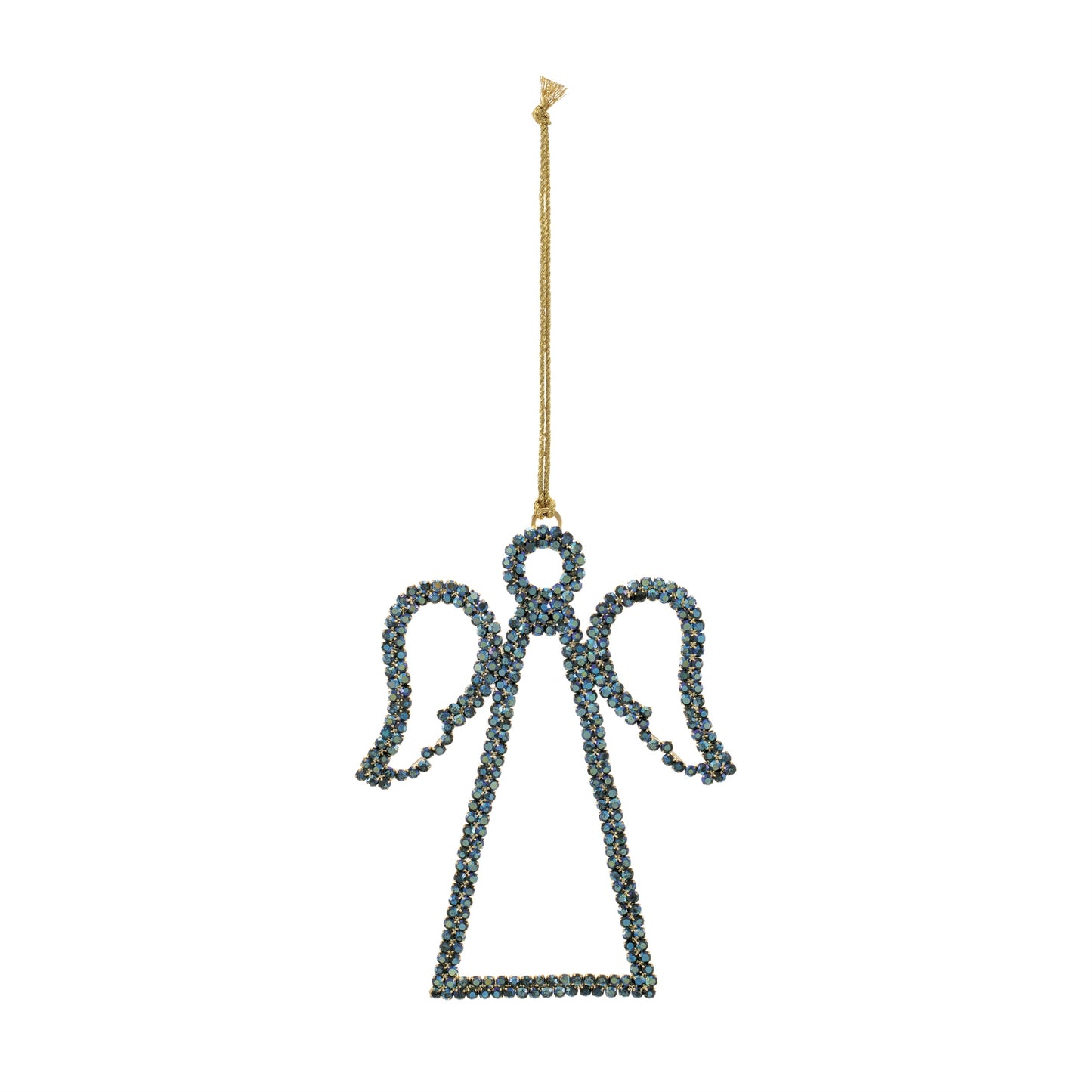 Angel Ornament Set of 4 Ð 5.25"H Iron & Acrylic