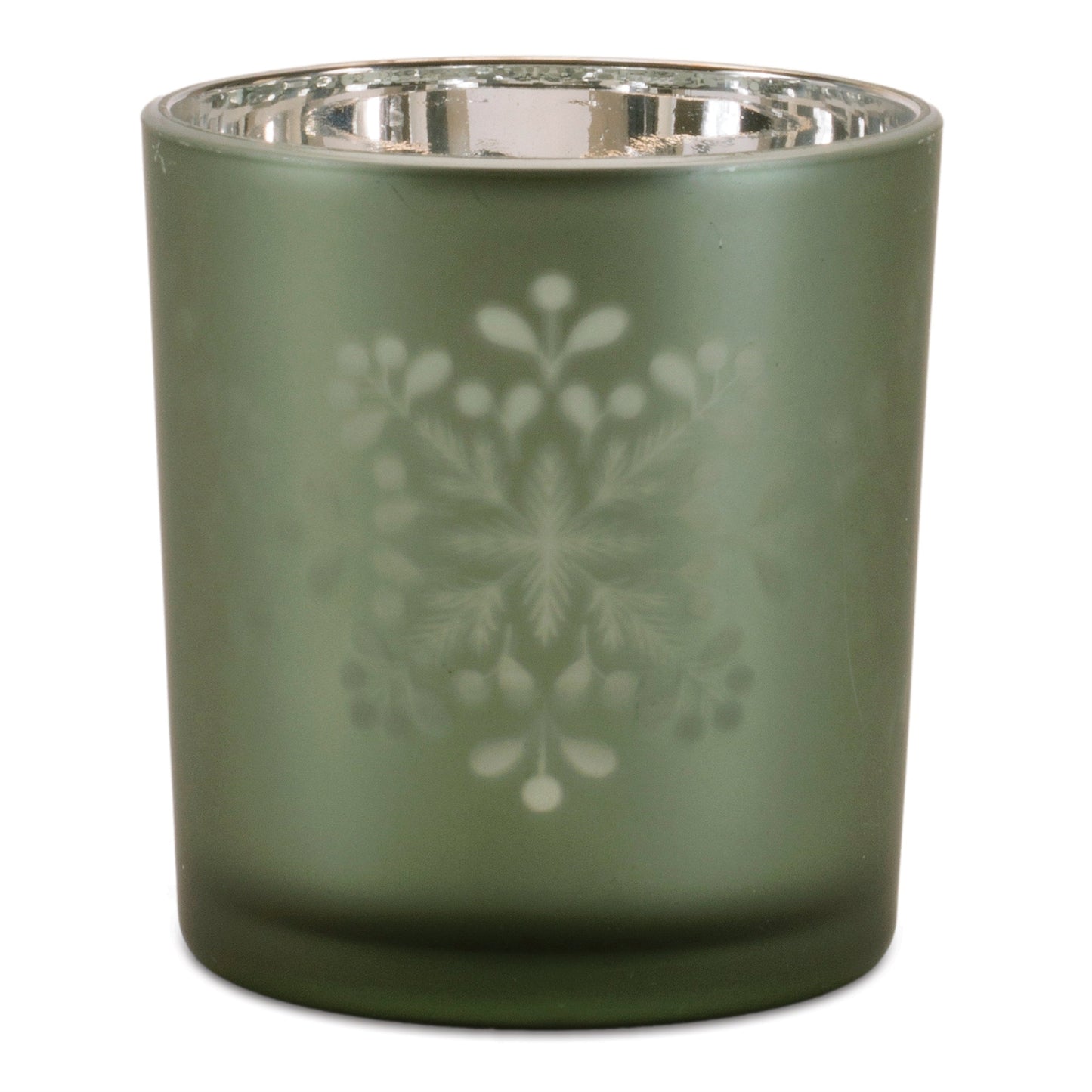 Frosted Snowflake Votive Holder (Set of 3)