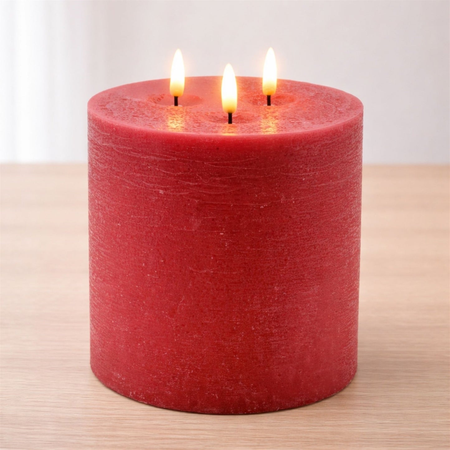 FIA Red Triple Wick Candle (Set of 2)