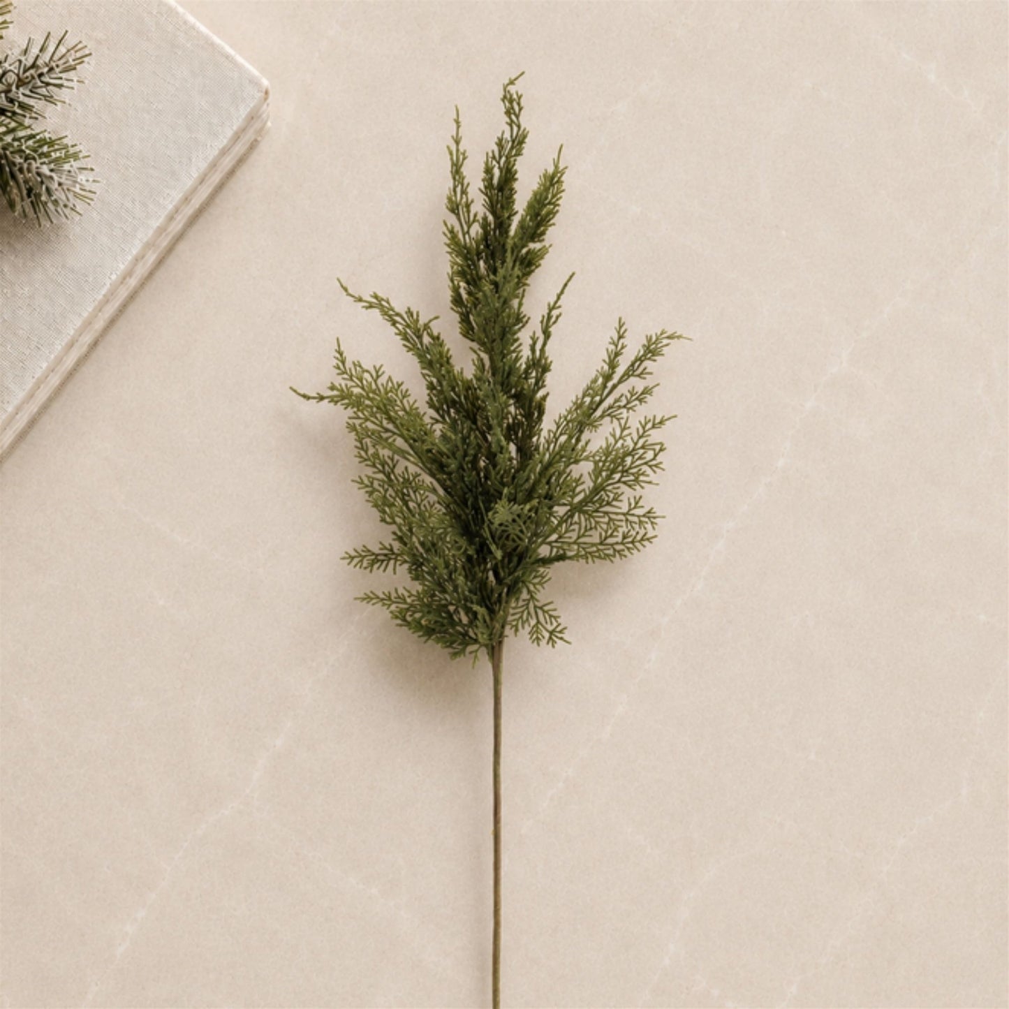 Variegated Pine Spray (Set of 4)