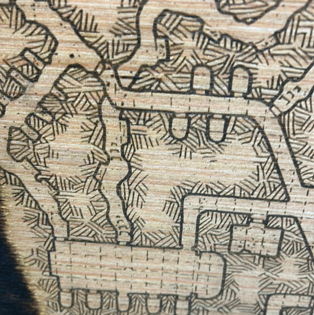 Classic Dungeon Map