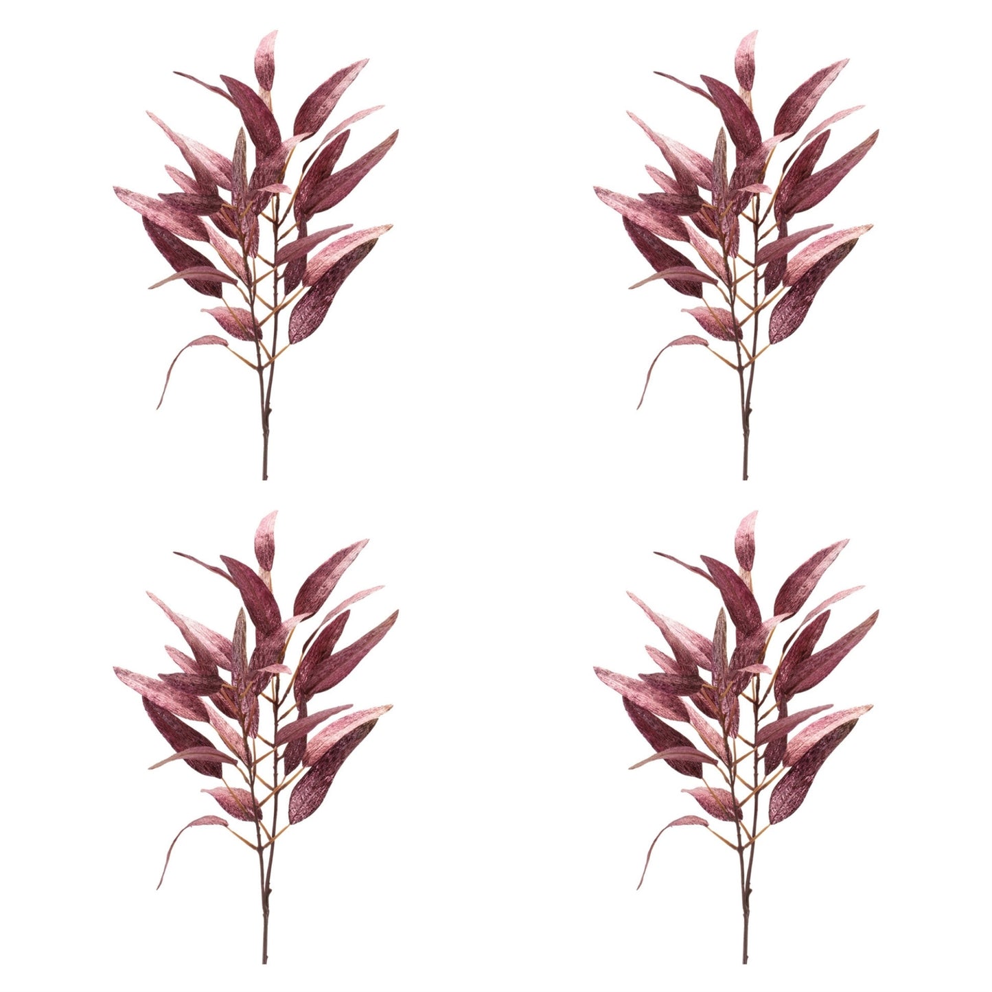 Shimmering Leaf Spray (Set of 4)