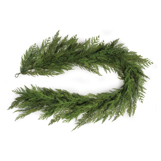 Fresh Touch Cedar Garland 6'L