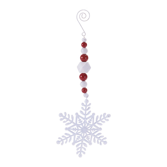 Snowflake Drop Ornaments (Set of 6)