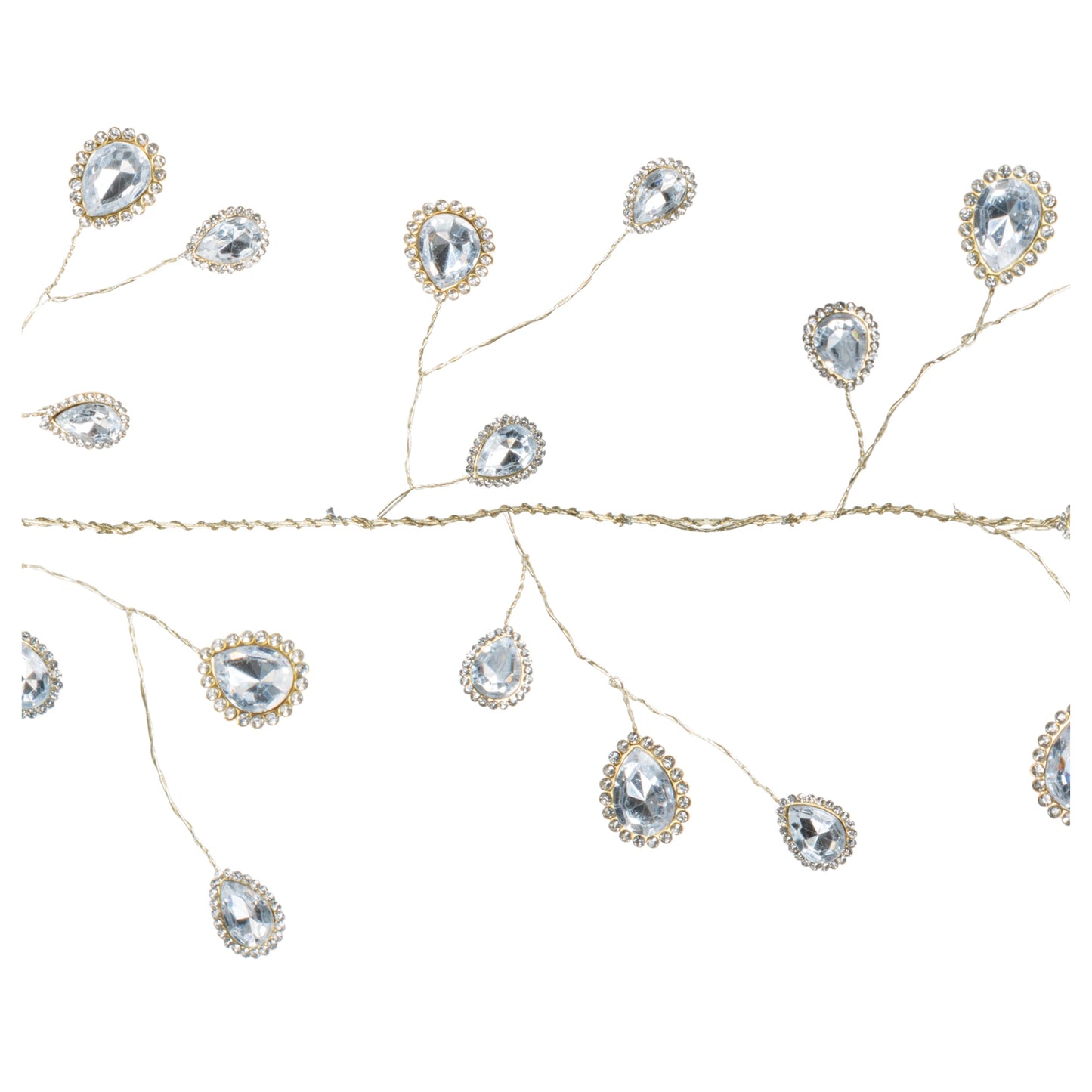 Teardrop Jewel Garland (Set of 2)