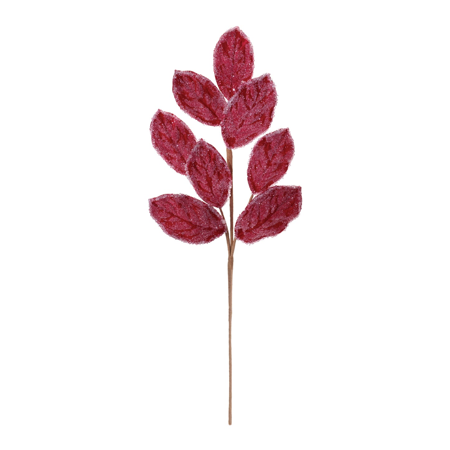 Beaded Magnolia Leaf Spray (Set of 2)