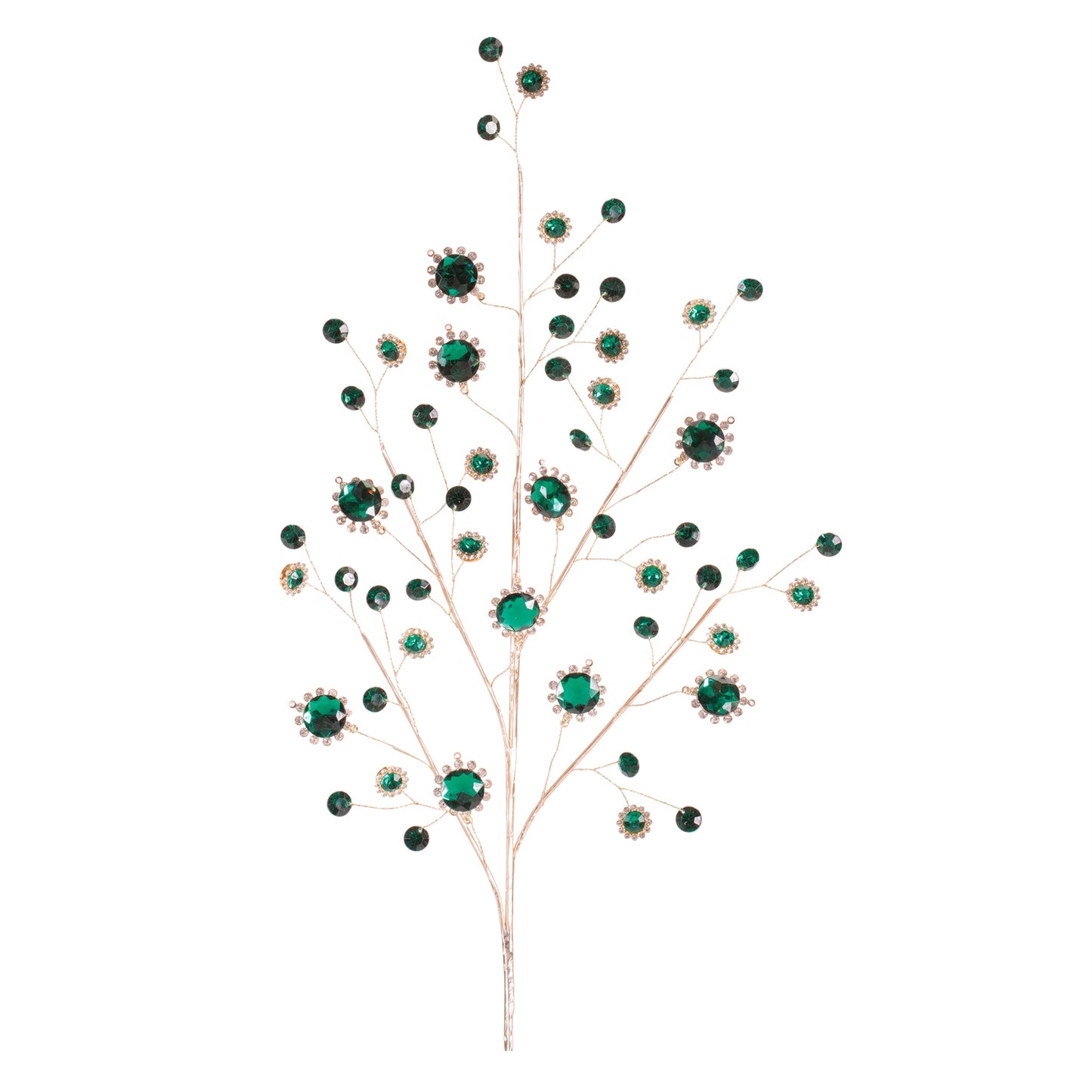 Emerald Jewel Spray (Set of 2)