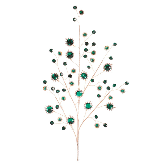 Emerald Jewel Spray (Set of 2)