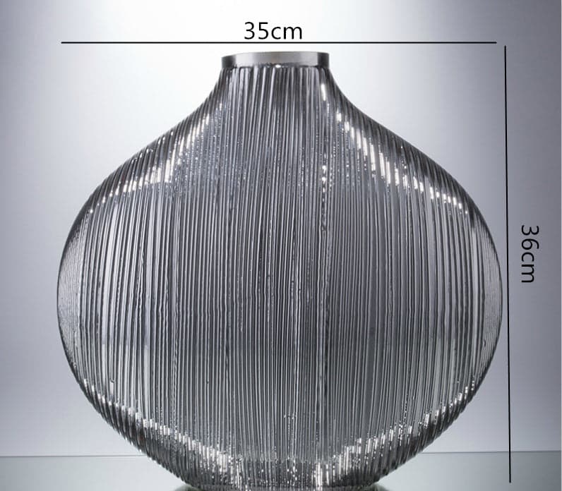 High-grade Hand-blown Glass Vase Decoration Flowers