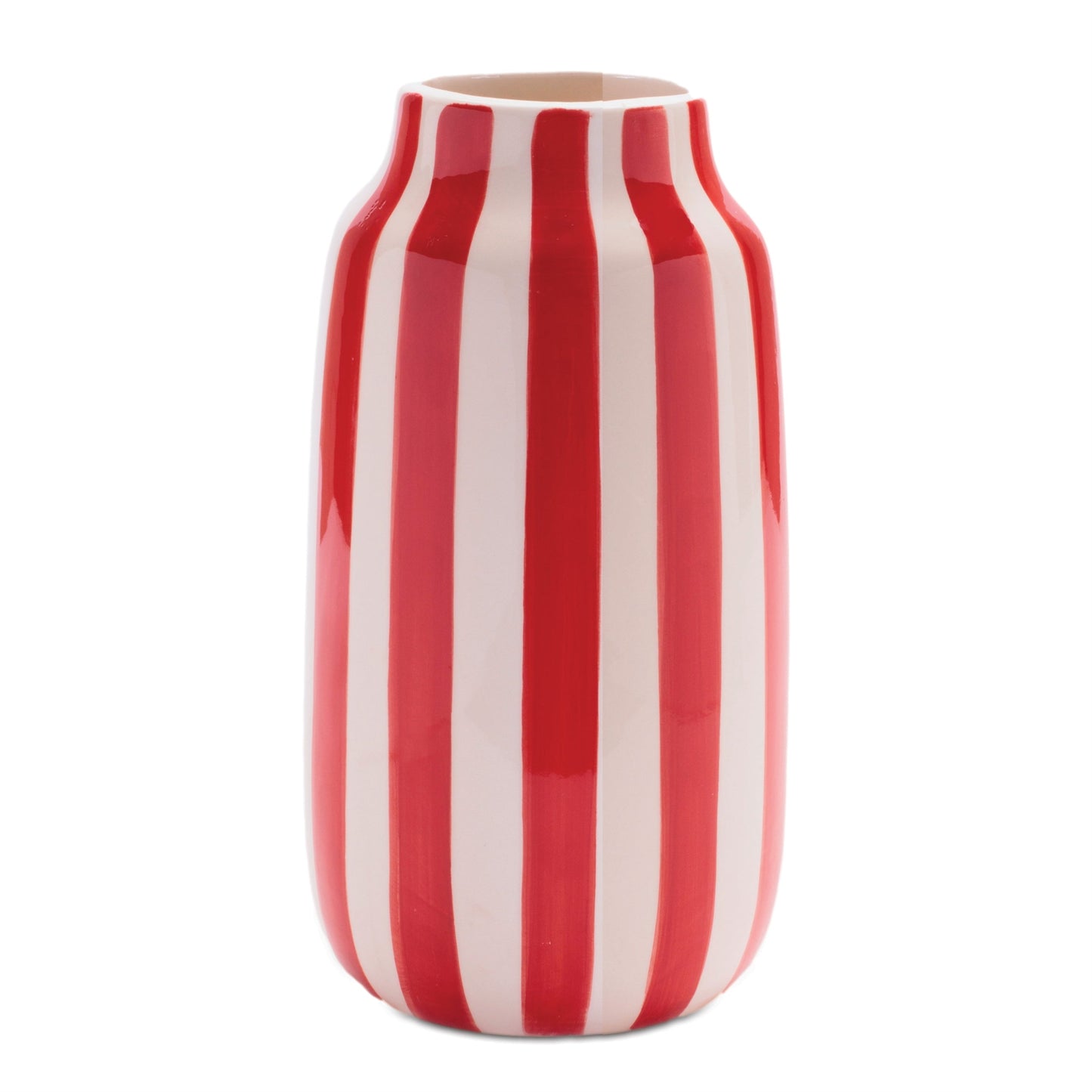 Striped Dolomite Vase (Set of 2)