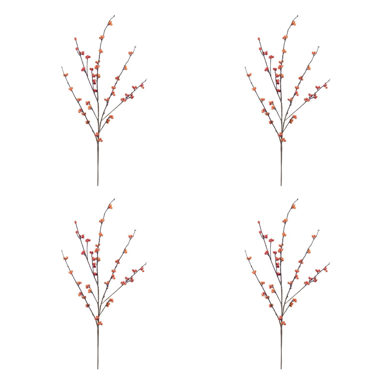 Berry Twig Spray (Set of 4)