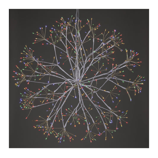 Multicolor LED Hanging Orb 23.5"D