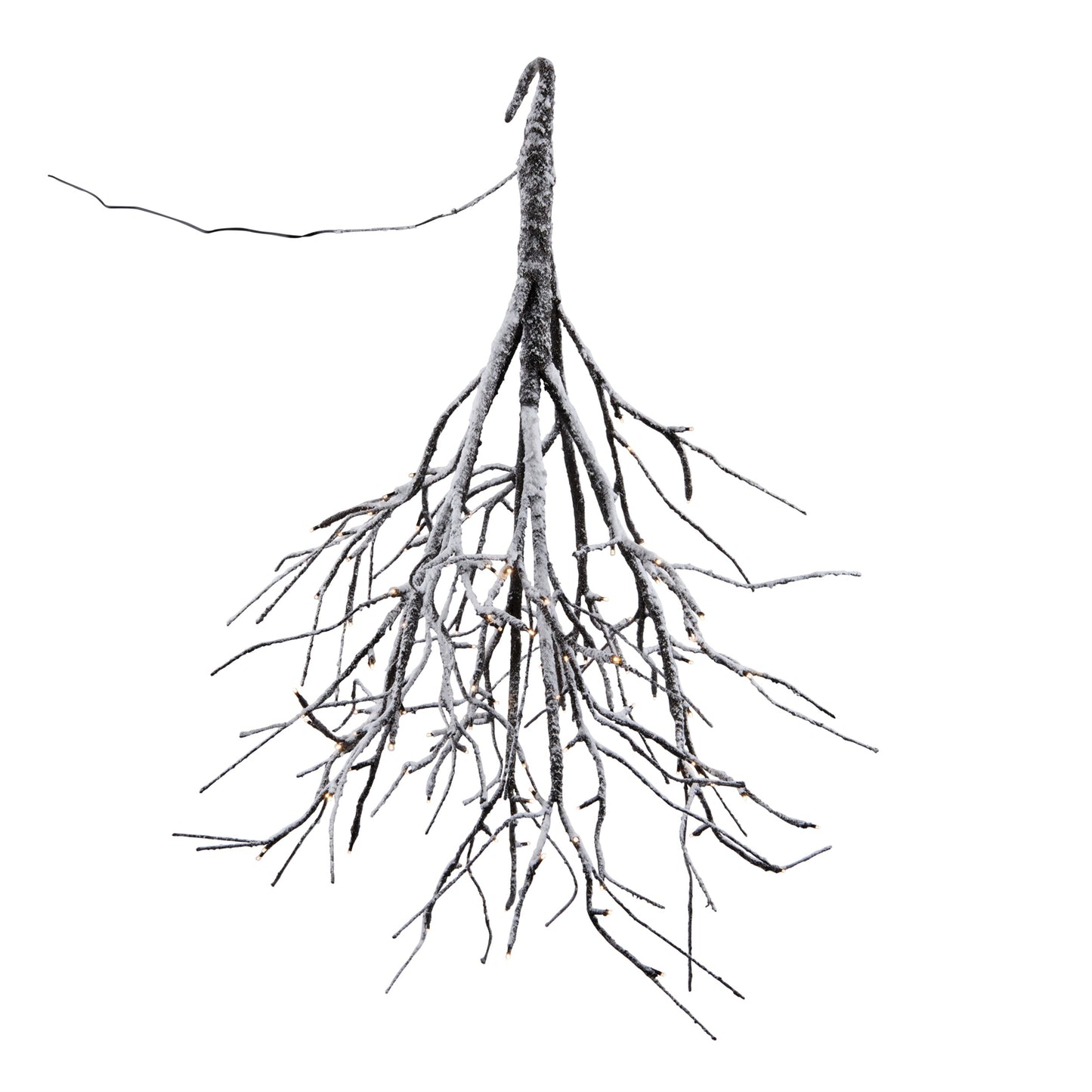 LED Flocked Twig Branch 4'H
