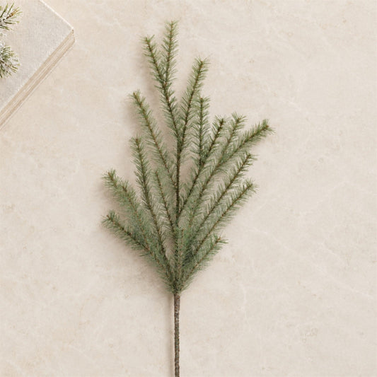 Glittered Pine Spray (Set of 2)