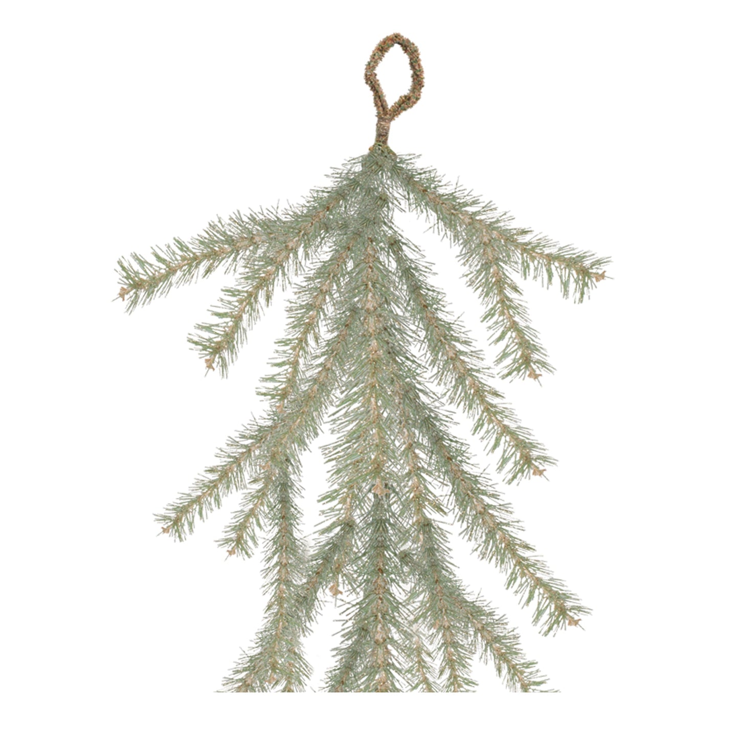 Glitter Pine Hanging Garland 48"