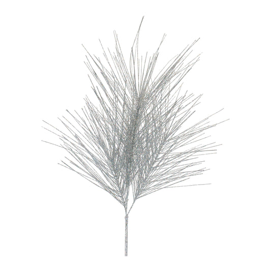 Glittered Pine Spray (Set of 4)