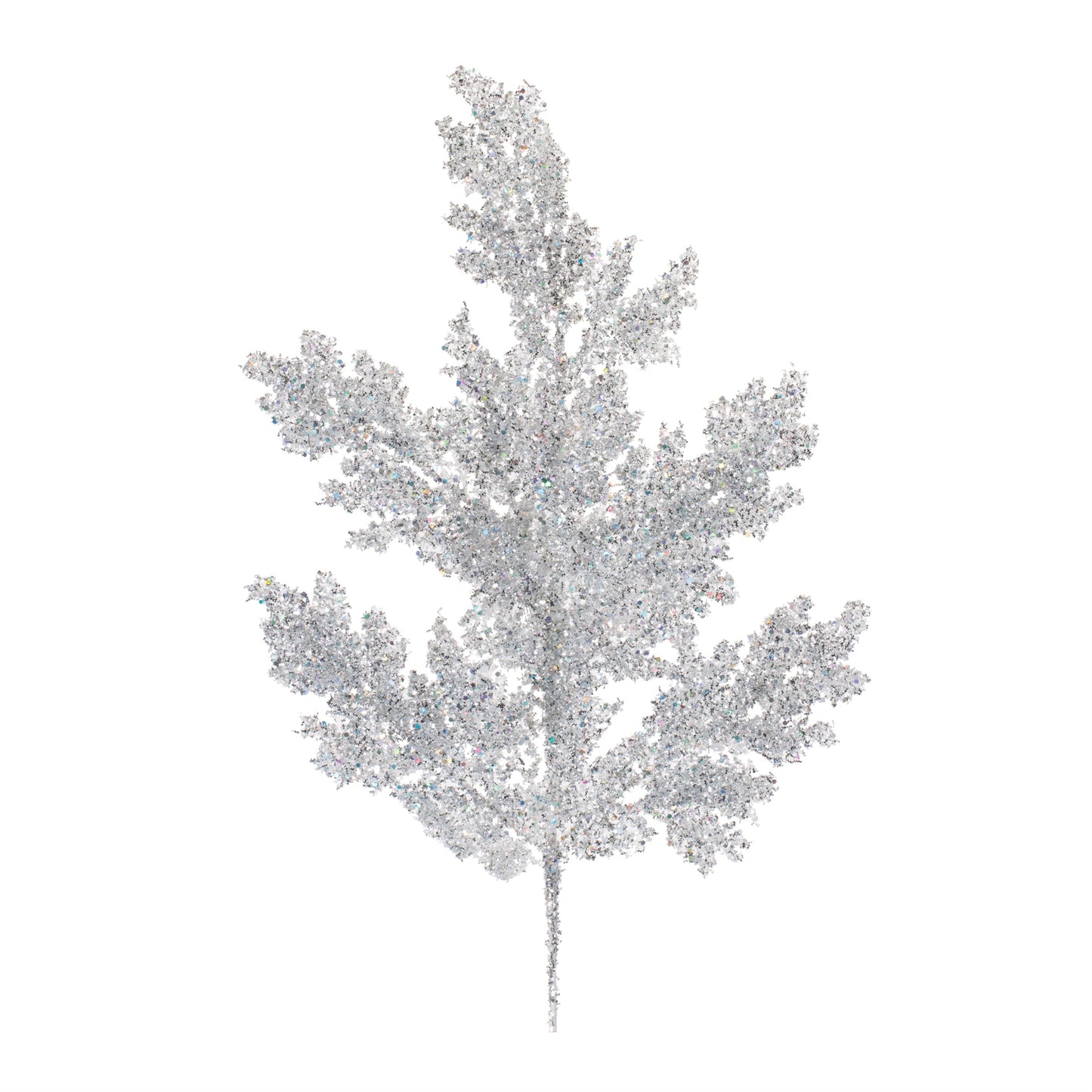 Glitter Pine Spray (Set of 4)