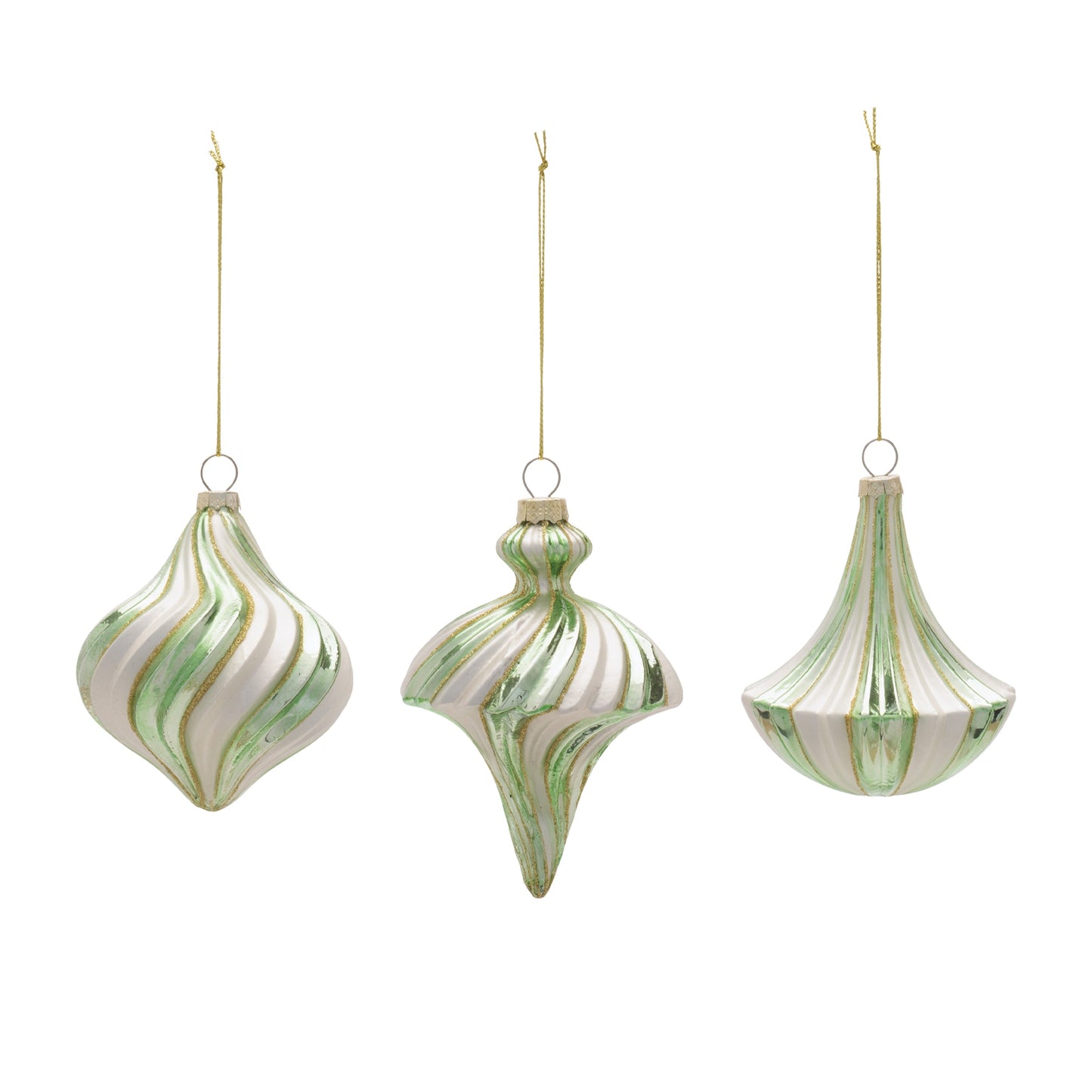 Glass Ornament Set (Set of 12)