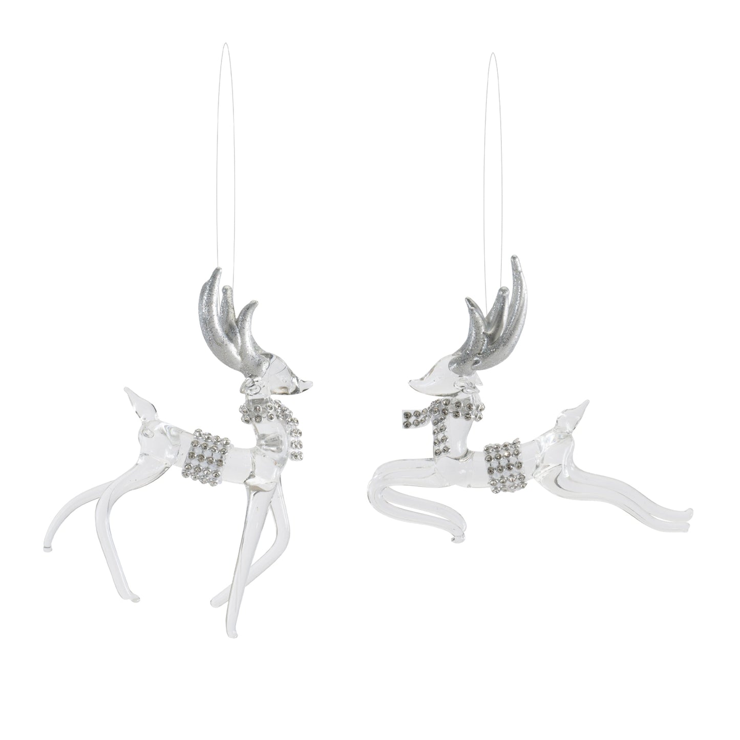 Deer Ornament Set (Set of 6