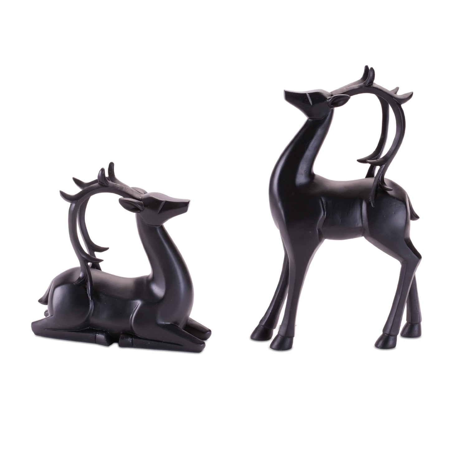 Modern Deer Statue (Set of 2)