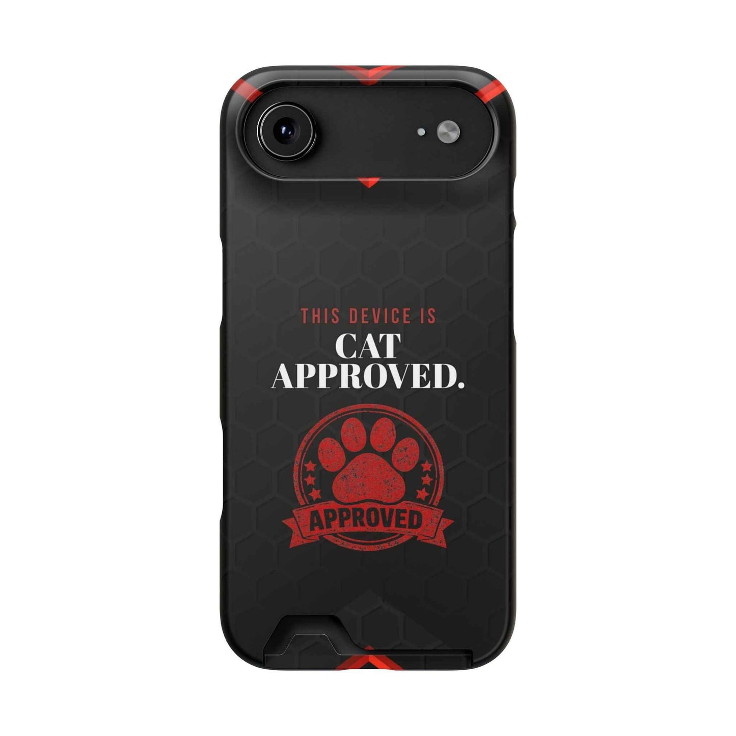 Cat Approved iPhone Case — Official Stamp Edition