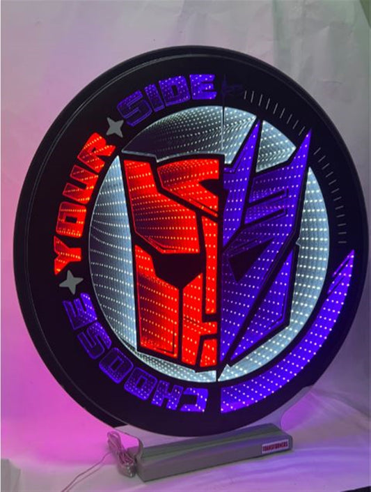 Transformers Chose Your Side Ekkolight 24"H