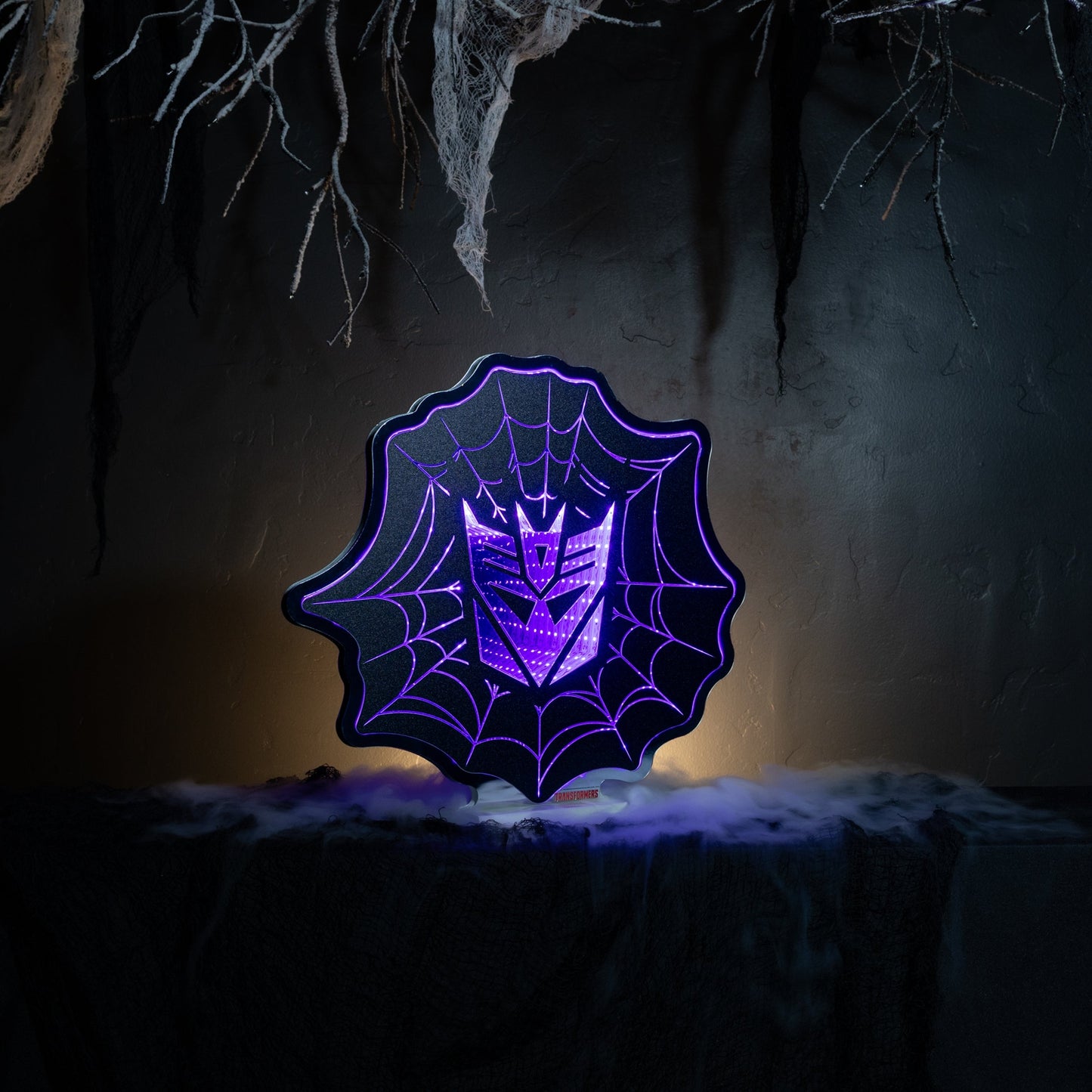 Transformers Decepticon Web Ekkolight 18"H