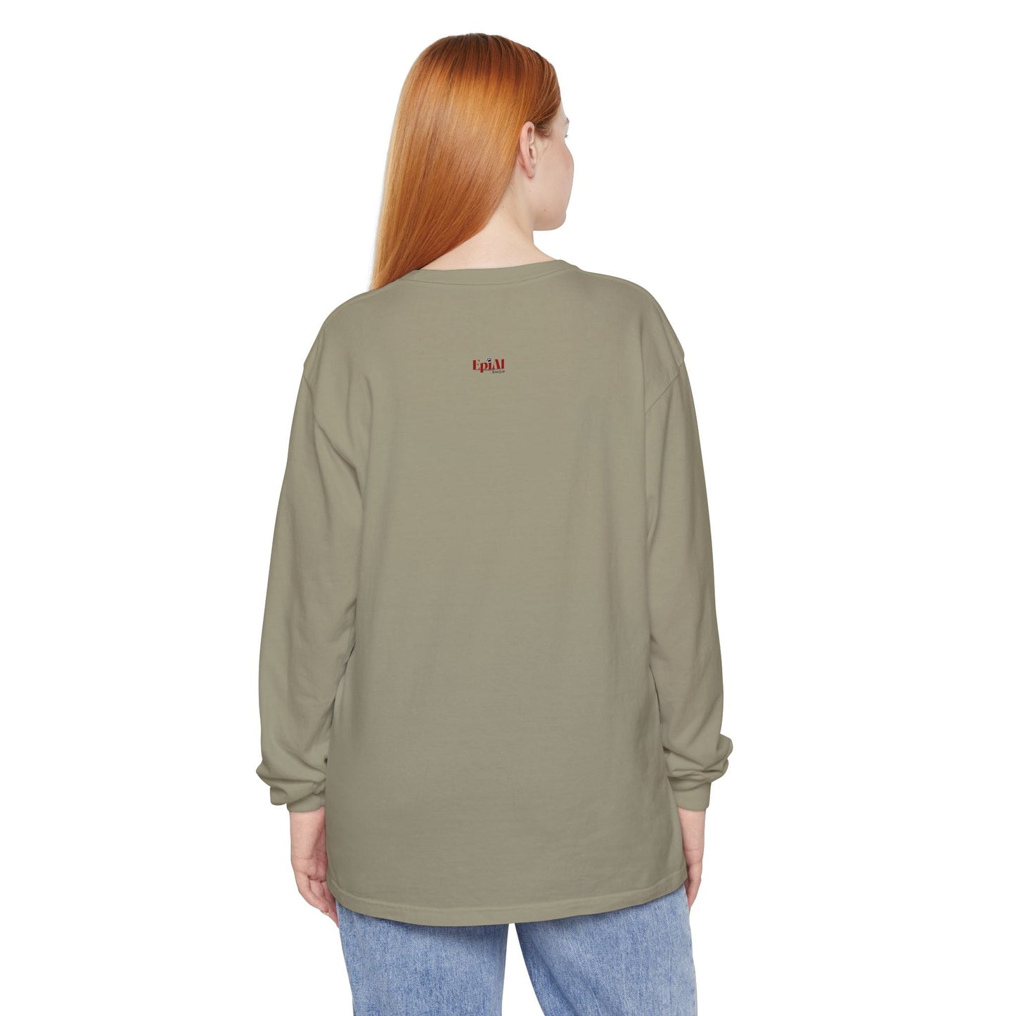 Happy Halloween Cat Long Sleeve Tee for Festive Cat Lovers