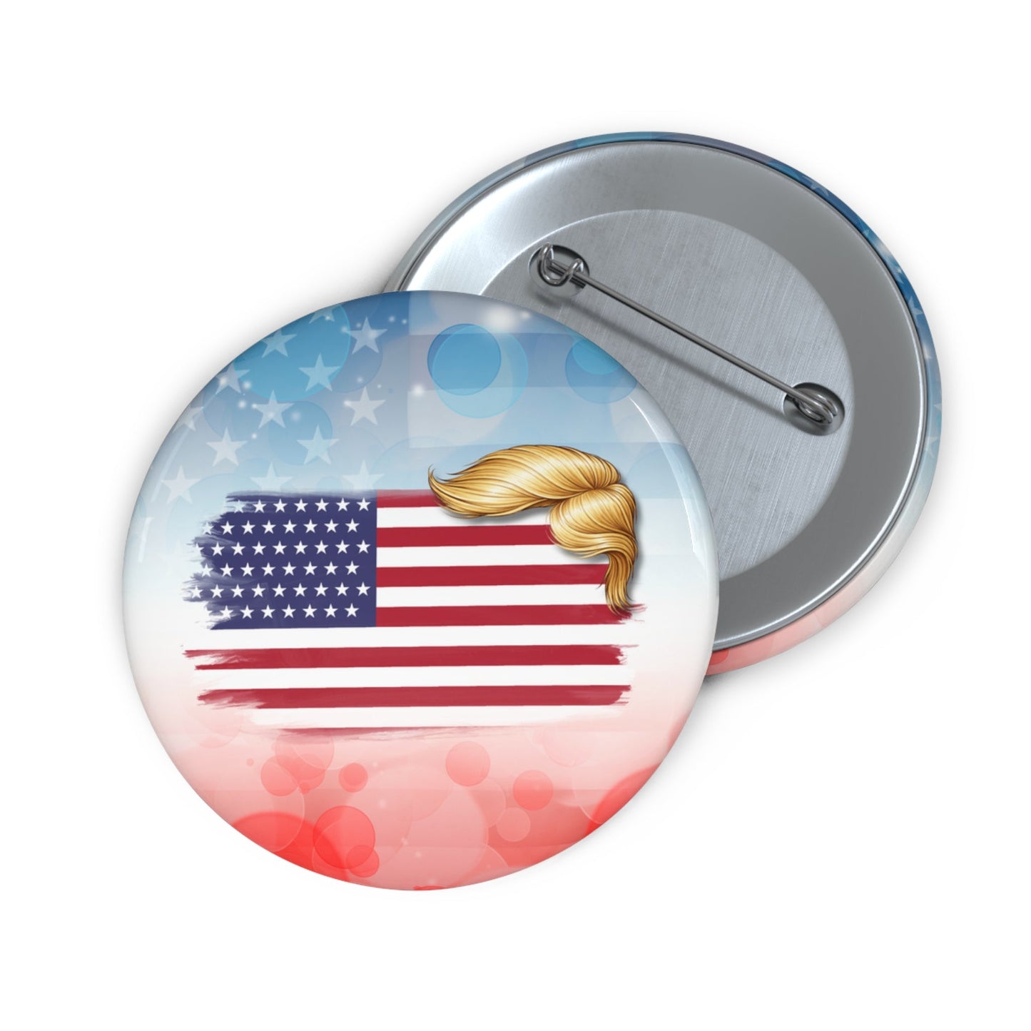 Golden Swoop Pinback Button
