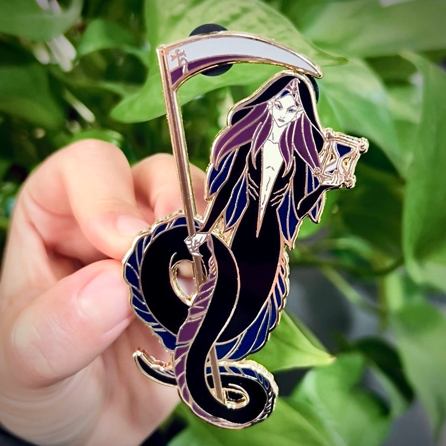 Enamel Pin - Saturn Celestial Mermaid