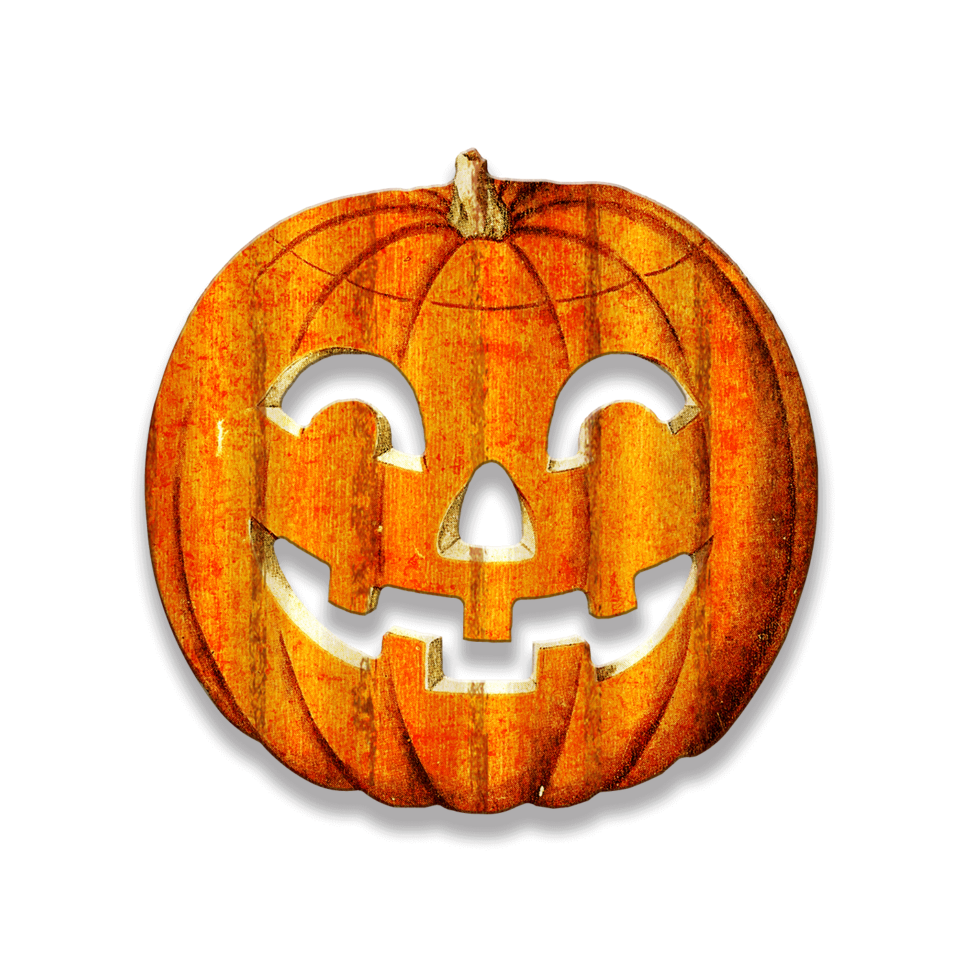 Jack-O-Lantern - Corrugated Metal Wall Art