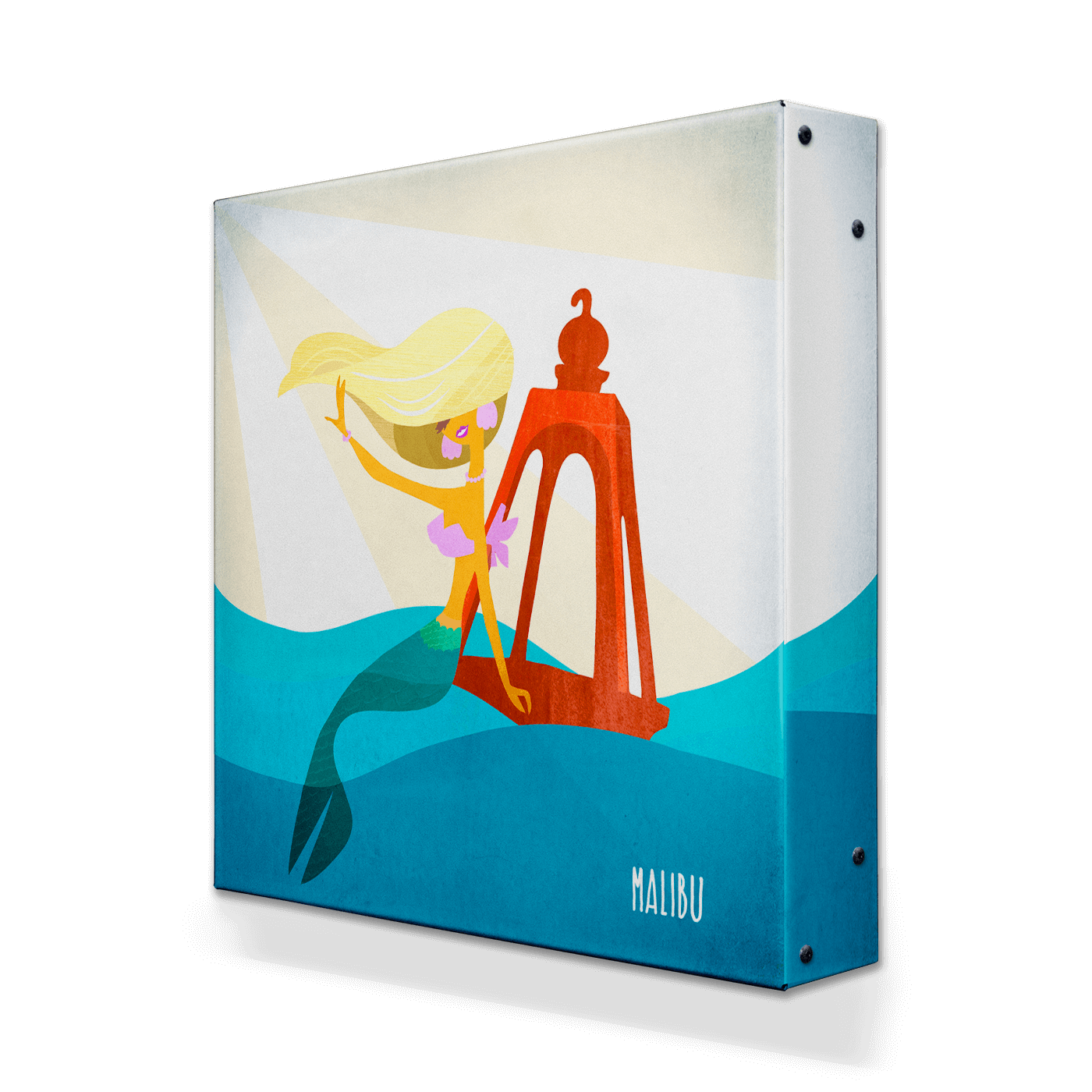 Mermaid's Beacon - Metal Box Art