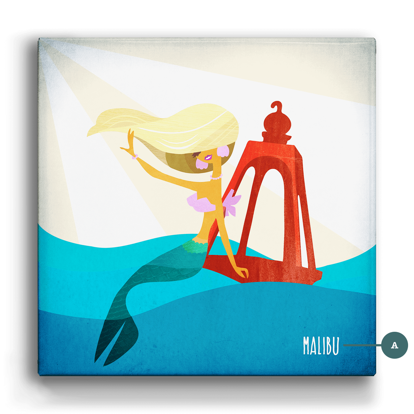 Mermaid's Beacon - Metal Box Art