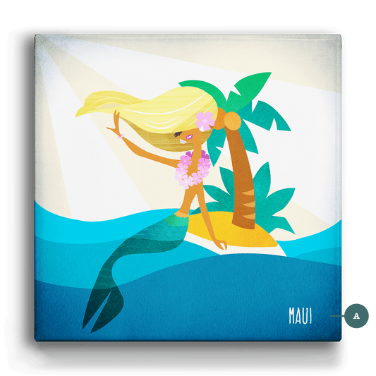 Mermaid's Paradise - Metal Box Art