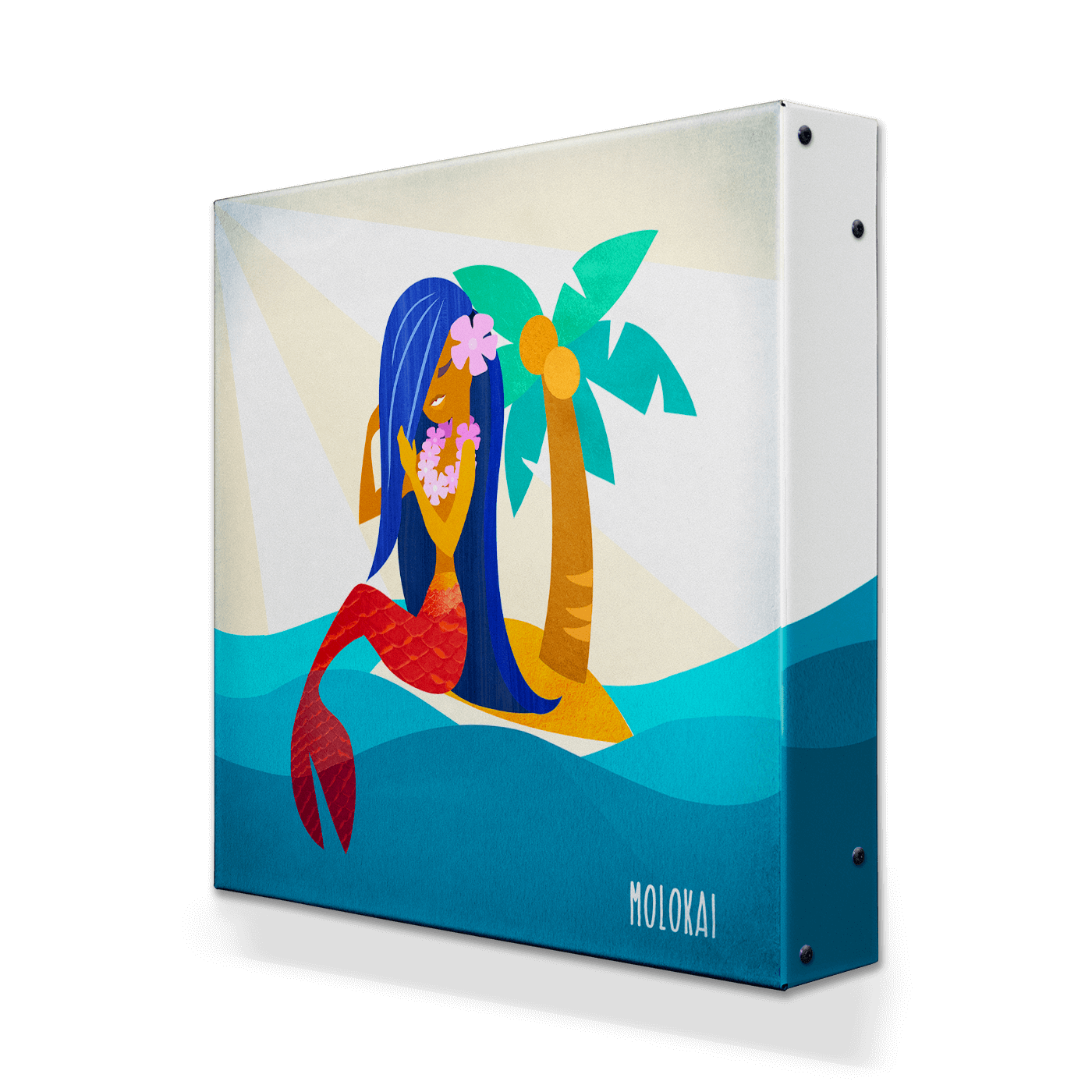 Mermaid's Retreat - Metal Box Art