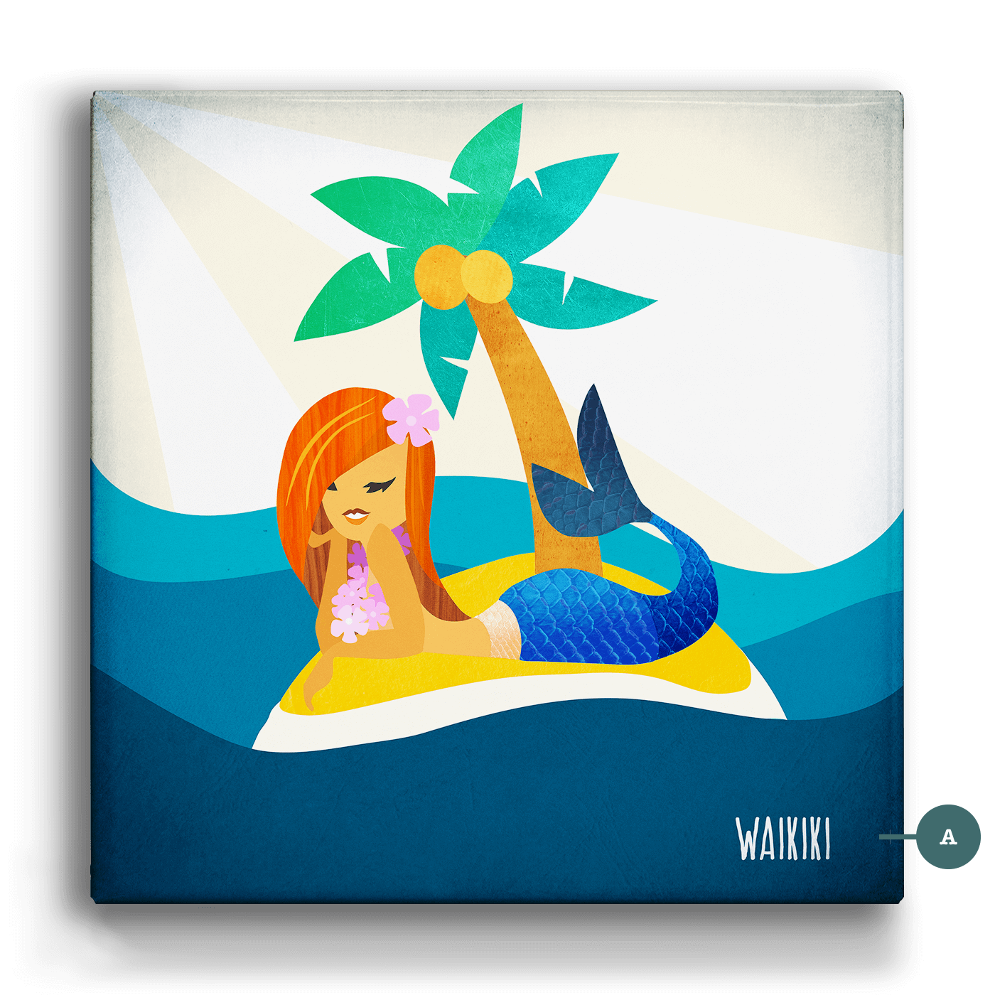 Mermaid's Haven - Metal Box Art