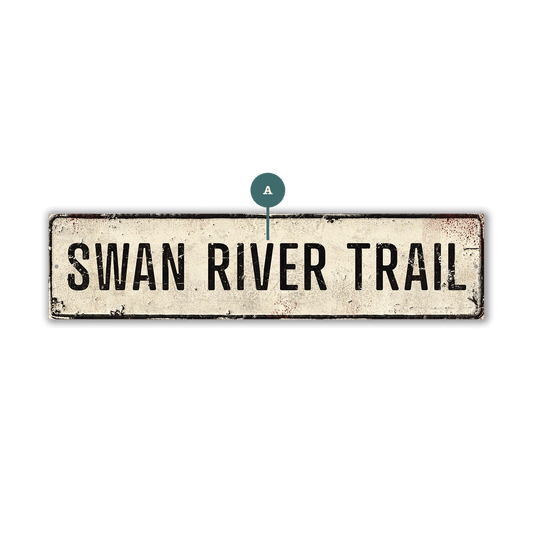 Landmark Classic Custom Signs: White 1 - Wall Decor