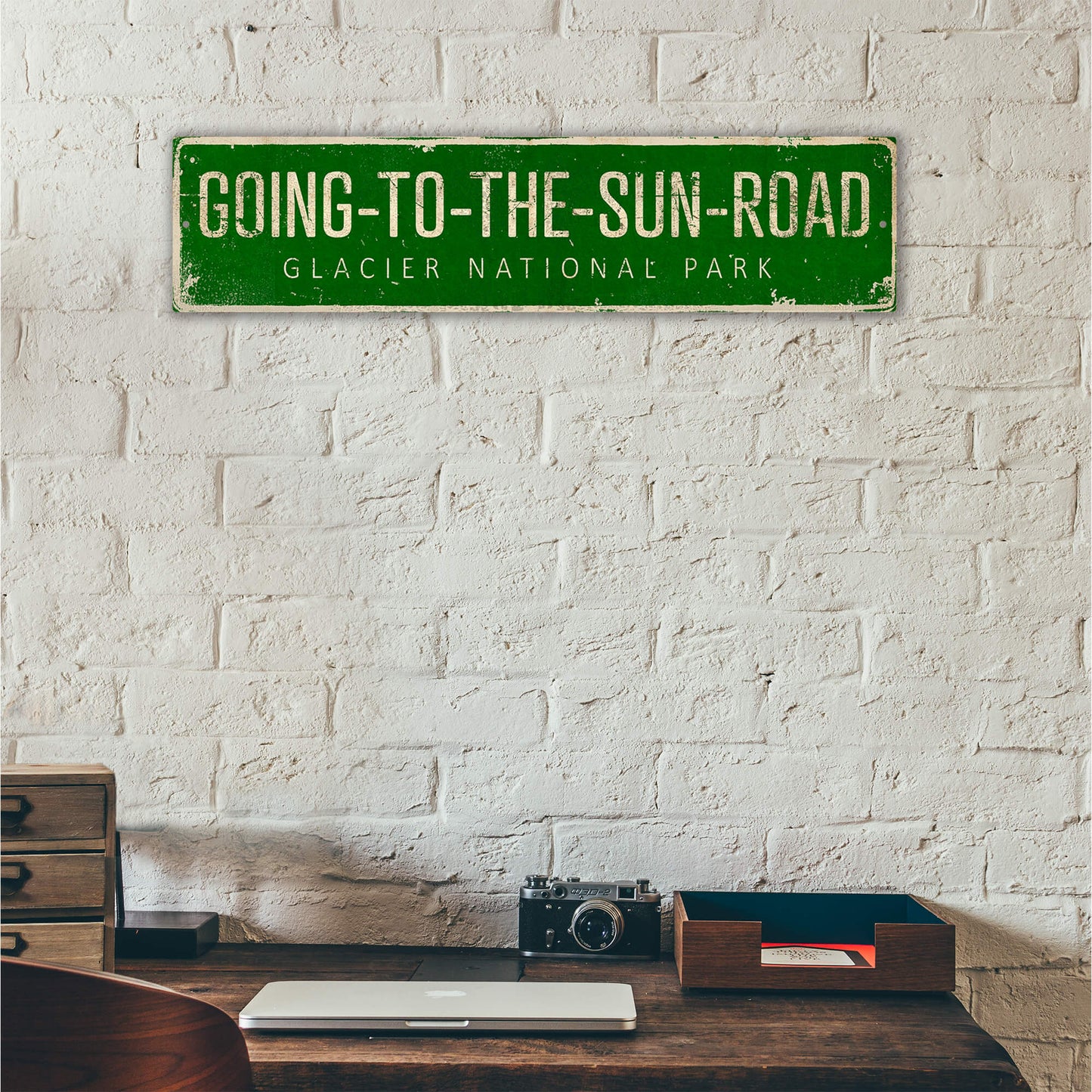 Landmark Classic Custom Signs: Green 2 - Wall Decor