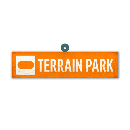Ski Run Custom Signs: Terrain Park - Wall Decor