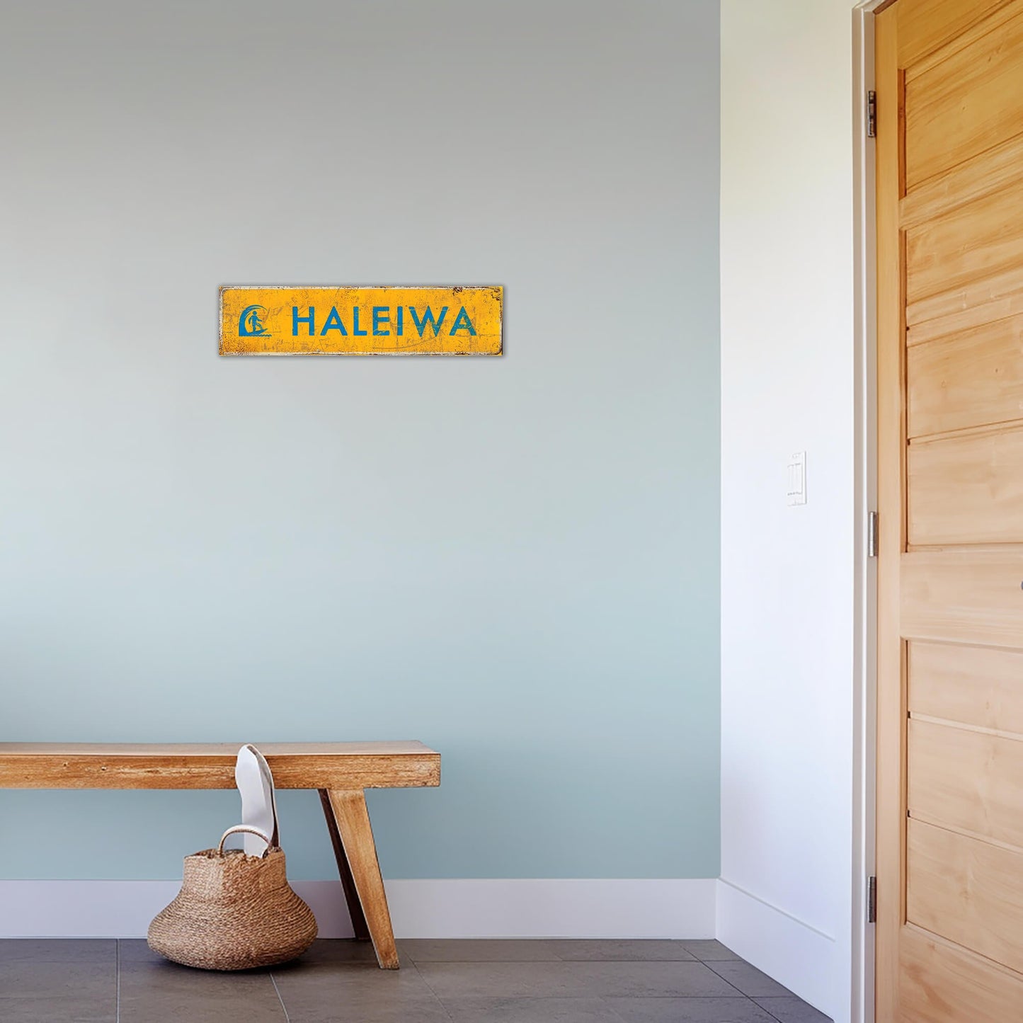 Landmark Surf Custom Signs: Yellow - Wall Decor